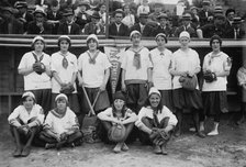 New York Female Giants (baseball), 1913. Creator: Bain News Service.