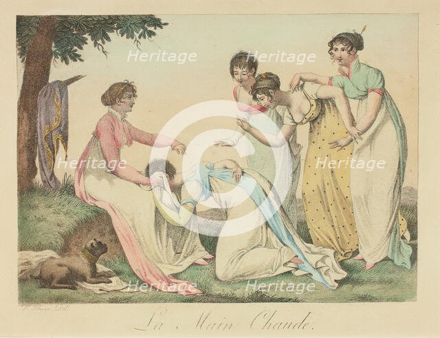 The Warm Hand, 1817. Creator: Jean Francois Bosio.