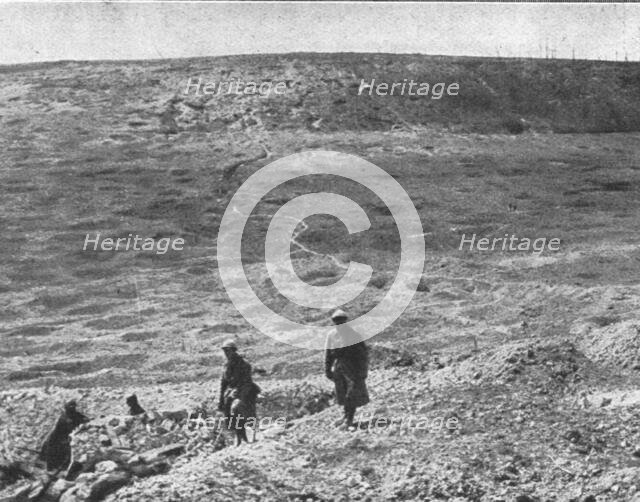 'L'offensive de la Somme: L'attaque du juillet 1916; les premieres lignes allemandes', 1916. Creator: Unknown.