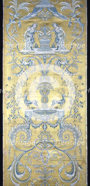 Panel, Lyon, Directoire period, c. 1785. Creator: Unknown.