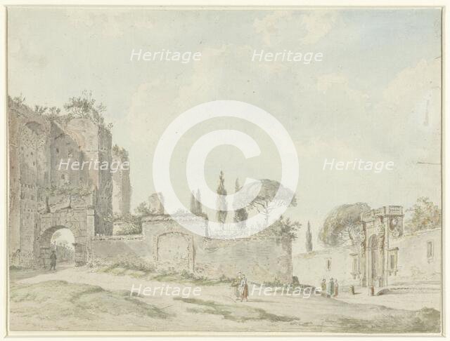 View at Rome, 1779. Creator: Anon.