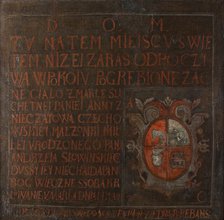 Epitaph of Anna Czechowska of Nieczatów, between 1639-1664. Creator: Unknown.