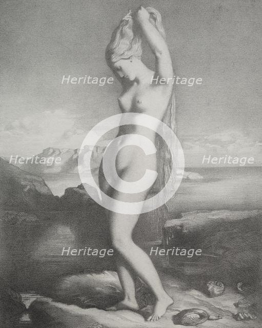 Venus Anadyomène, 1839. Creator: Théodore Chassériau (French, 1819-1856).