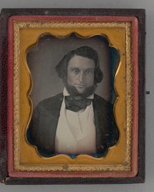 Untitled (Portrait of a Man), 1856. Creator: Unknown.