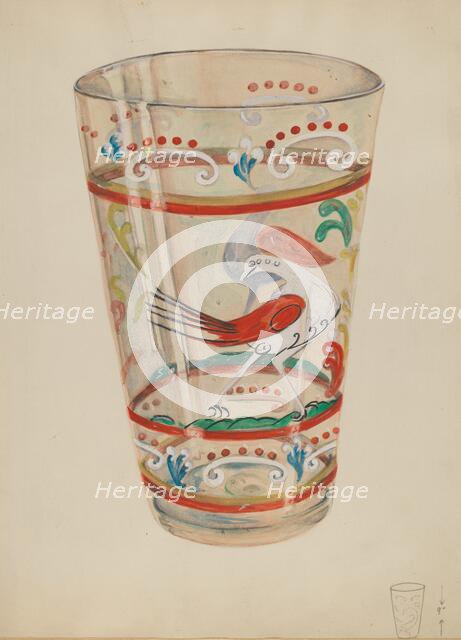 Vase, c. 1936. Creator: Ella Josephine Sterling.