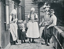A family group of Marken people, North Holland, Netherlands, 1912. Artist: P Fincham.