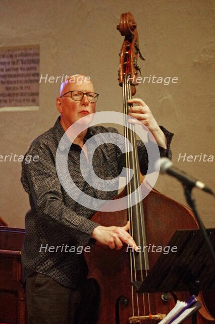 Dave Jones, Brandon Allen Turrentine Project, St Andrews Church, Hove, East Sussex, May 2023. Creator: Brian O'Connor.