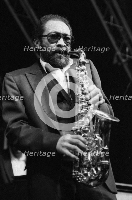 Hank Crawford, Top Rank Suite, Brighton, 1989. Artist: Brian O'Connor.