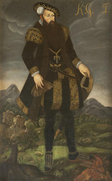Gustav I, 1497-1560, King of Sweden, c16th century. Creator: Anon.
