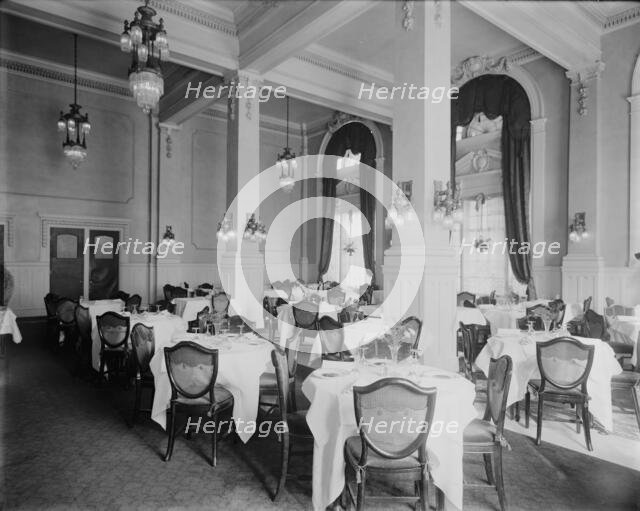 Hotel Utica, Mulberry Room, Utica, N.Y., between 1905 and 1915. Creator: Unknown.