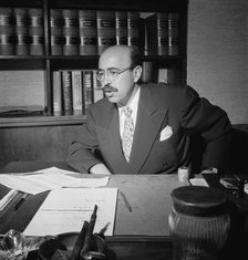 Portrait of Chubby Goldfarb, ca. July 1947. Creator: William Paul Gottlieb.