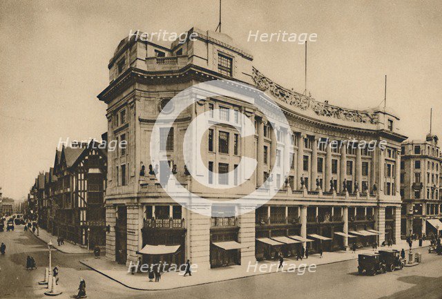 'East India House, Liberty's Individualised Frontage on the New Regent Street', c1935. Creator: Lemere.