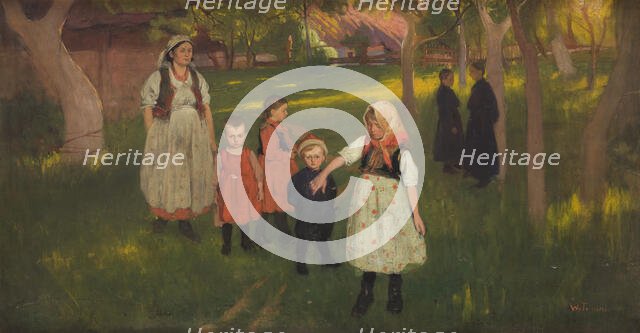 The Artist’s Family, 1905. Creator: Wlodzimierz Tetmajer.