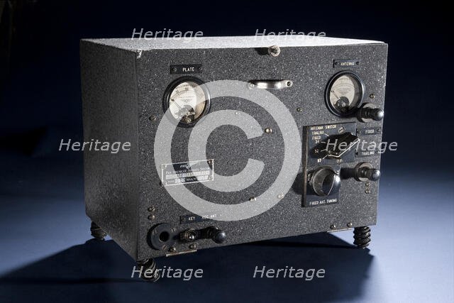 Radio, Transmitter, Pan Am, Lockheed Sirius "Tingmissartoq", Lindbergh, Mod 10C2, 1931-1933. Creator: Pan American World Airways.