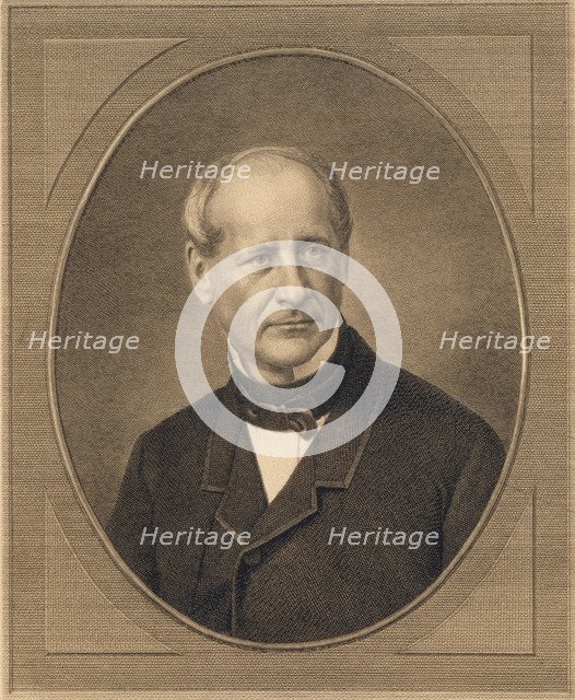 Portrait of Count Modest Andreyevich von Korff (1800-1876), 1876. Artist: Pozhalostin, Ivan Petrovich (1837-1909)