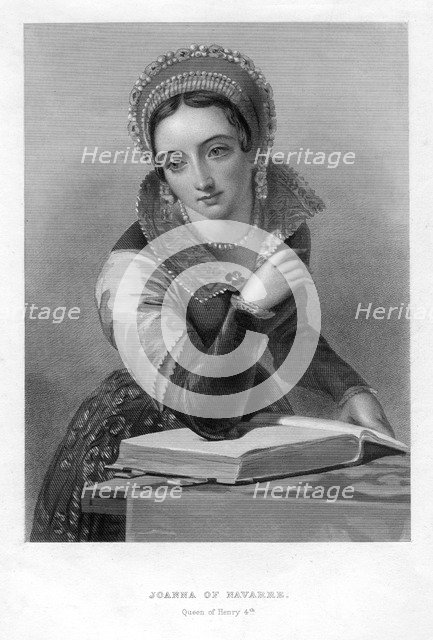 Joanna of Navarre, Queen of King Henry IV of England. Artist: Unknown