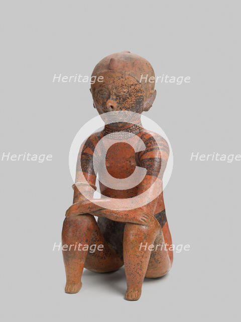 Figure of a Seated Chieftain, 100 B.C./A.D. 250. Creator: Unknown.