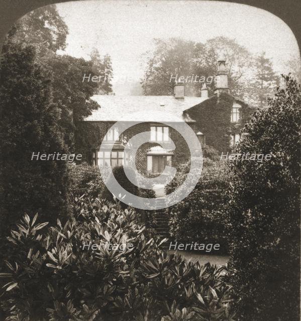 'Rydal Mount, William Wordsworth's home, Lake District, Engalnd', 1903.  Creator: Works and Sun Sculpture Studios.