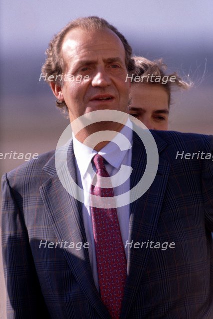Juan Carlos I, King of Spain (1938 -), photo 1989.