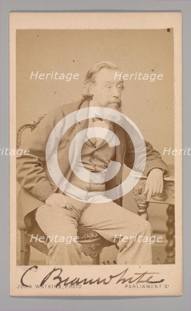Charles Branwhite, 1860s. Creator: John Watkins.