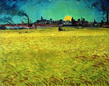 Summer evening, 1888. Creator: Gogh, Vincent, van (1853-1890).
