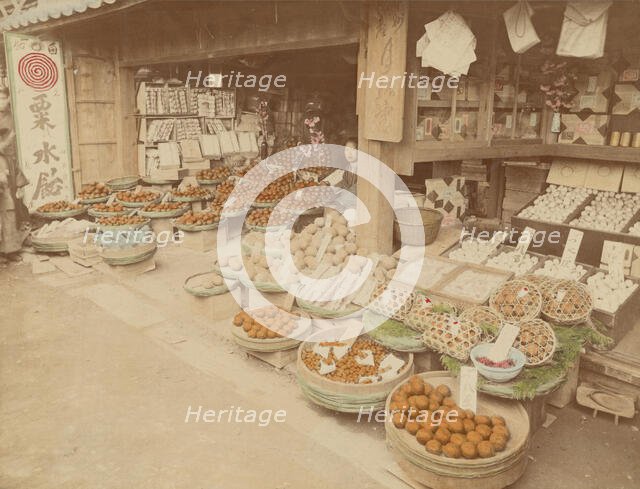 Grocery, 1880s. Creator: Kusakabe Kimbei.