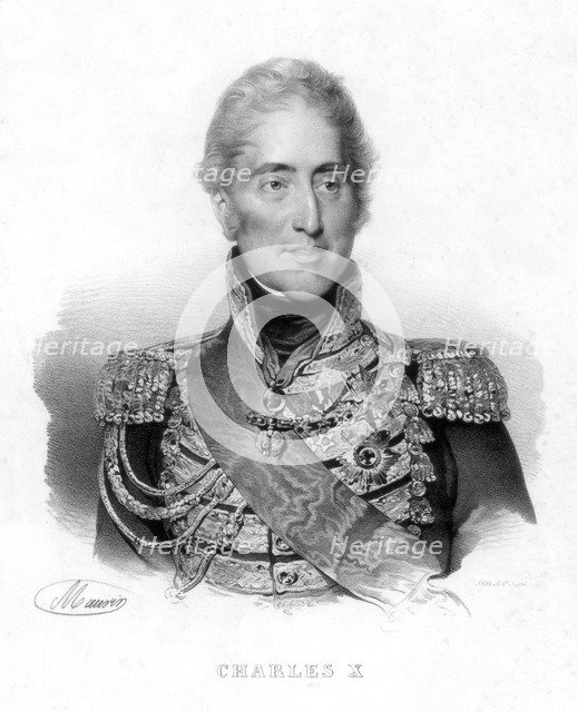 Charles X, King of France, 19th century. Artist: Unknown