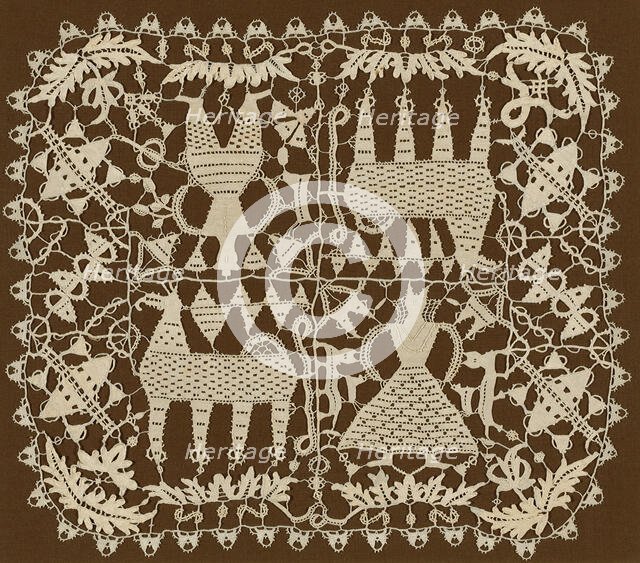 Chalice Cover, Italy, Early 17th century. Creator: Unknown.