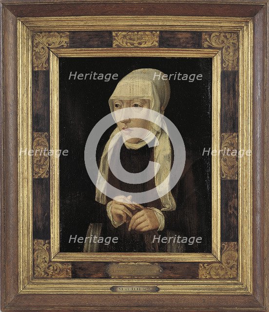 Portrait of Queen Mary of Hungary (1505-1558).