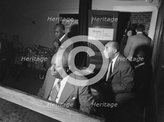 Portrait of James P. (James Price) Johnson, Fess...Gottlieb's office party, Jamaica, Queens, NY, 194 Creator: William Paul Gottlieb.