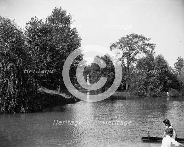 The Lake, Palmer Park, Detroit, between 1900 and 1910. Creator: Unknown.
