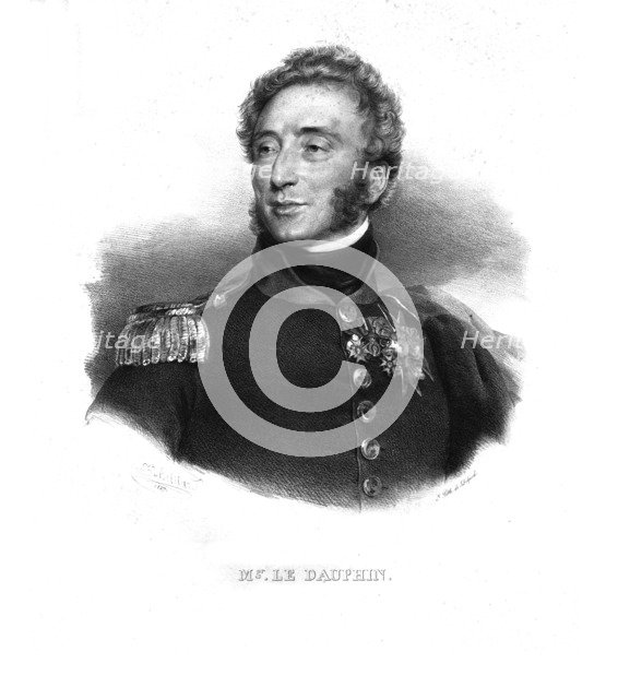 Louis-Antoine, Duke of Angouleme, c1820s.  Artist: Zéphirin Félix Jean Marius Belliard.