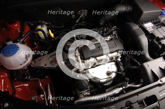 Skoda Fbia Estate  HTP 1-2  2007. Artist: Simon Clay.