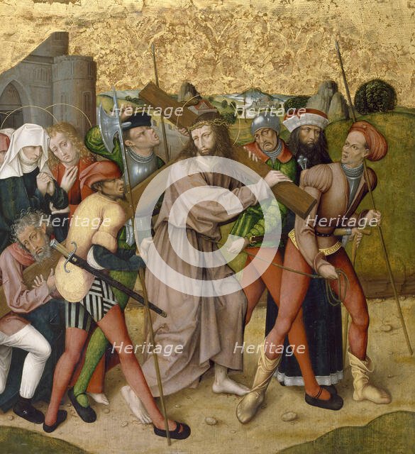 Altarpiece with the Passion of Christ: Way to Calvary, c1480-1495. Creator: Unknown.