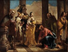 Woman Taken in Adultery, 18th century. Creator: Unknown.