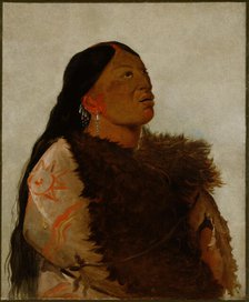 Wife of The Six, 1832. Creator: George Catlin.