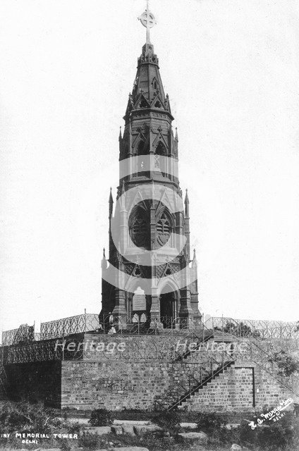 The Mutiny Memorial tower, Delhi, India, 20th century. Artist: Unknown