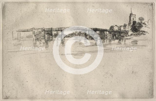 The Little Putney No. 1, 1879. Creator: James McNeill Whistler (American, 1834-1903).