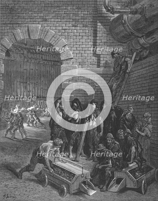 'Lambeth Gas Works', 1872.  Creator: Gustave Doré.