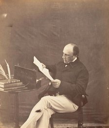 Lord Canning, Viceroy and Governor General of India, from March 1856 to March 1862, 1860. Creator: Unknown.