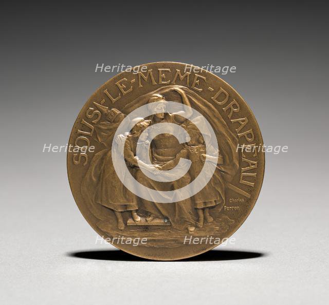 Medallion. Creator: Charles-Theodore Perron (French, 1862-1934).