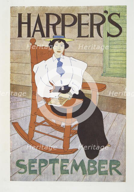 Harper's September, c1894. Creator: Edward Penfield.