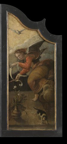 The Annunciation, 1535. Creator: Aert Claesz..