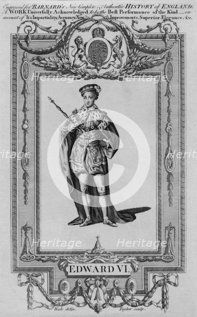 'Edward VI', 1554.  Artist: Taylor.