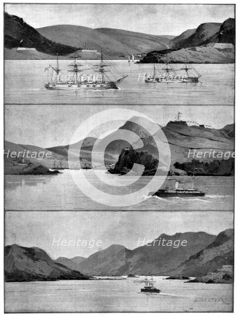 The Chinese Question: views of the stations acquired by Great Britain and Russia, 1898. Creator: Unknown.