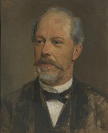 Gustaf Jakob Edelstam (1831-1892), Doctor of law, Governor of Kalmar..., c1870s. Creator: Edvard Perseus.