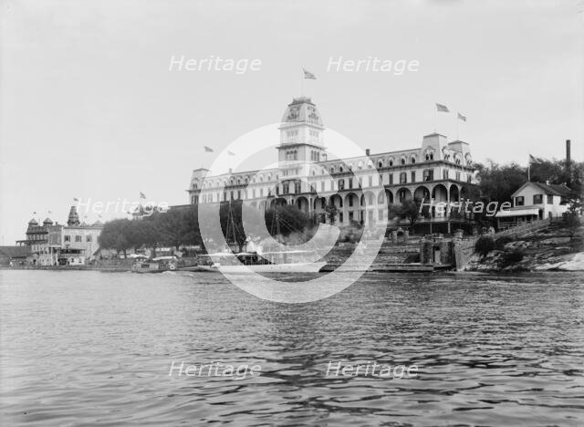 Thousand Island House, Alexandria Bay, Thousand Islands, c1901. Creator: Unknown.