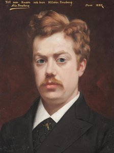 Hilmer Forsberg, Bank Director, 1882. Creator: Nils Forsberg.