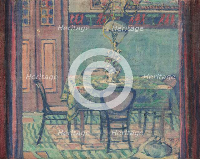 Interior , 1918. Creator: Marussig, Pietro (1879-1937).