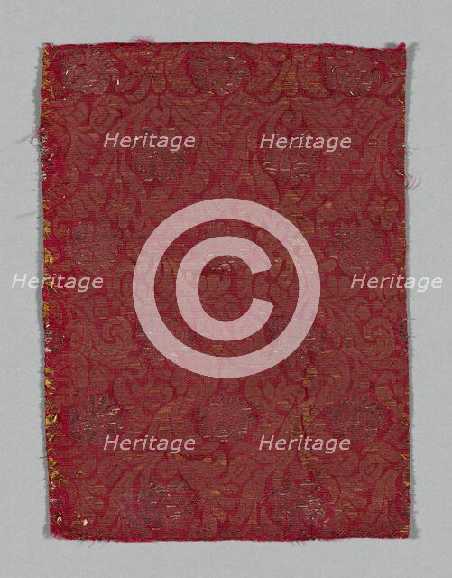 Fragment, Italy, 1601/25. Creator: Unknown.